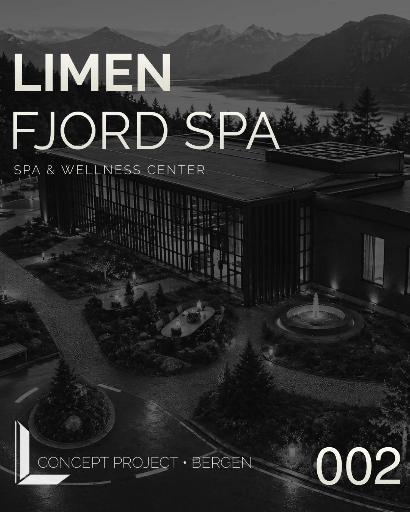 Limen Fjord Spa — Spa & Wellness Center, Concept Project Bergen 002